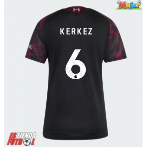 Liverpool Milos Kerkez #6 Tercera Equipación Mujer 2026-27 Manga Corta